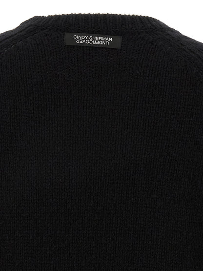 Black Wool Cardigan