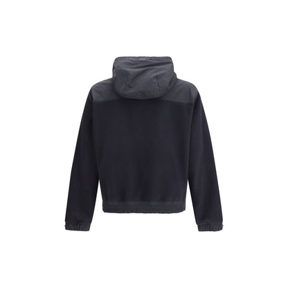 Black Polyester Sweatshirt