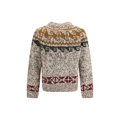 Beige Wool Oves Aries Sweatshirt