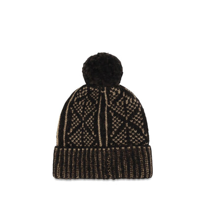 Brown Alpaca Vicugna Pacos Beanie