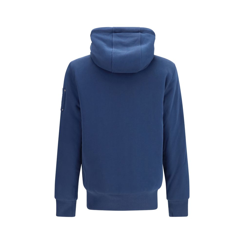 Blue Polyester Sweatshirt
