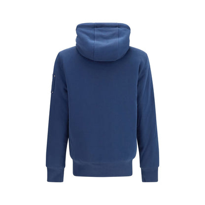 Blue Polyester Sweatshirt