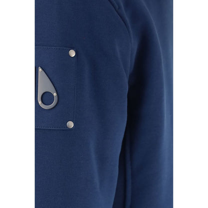 Blue Polyester Sweatshirt
