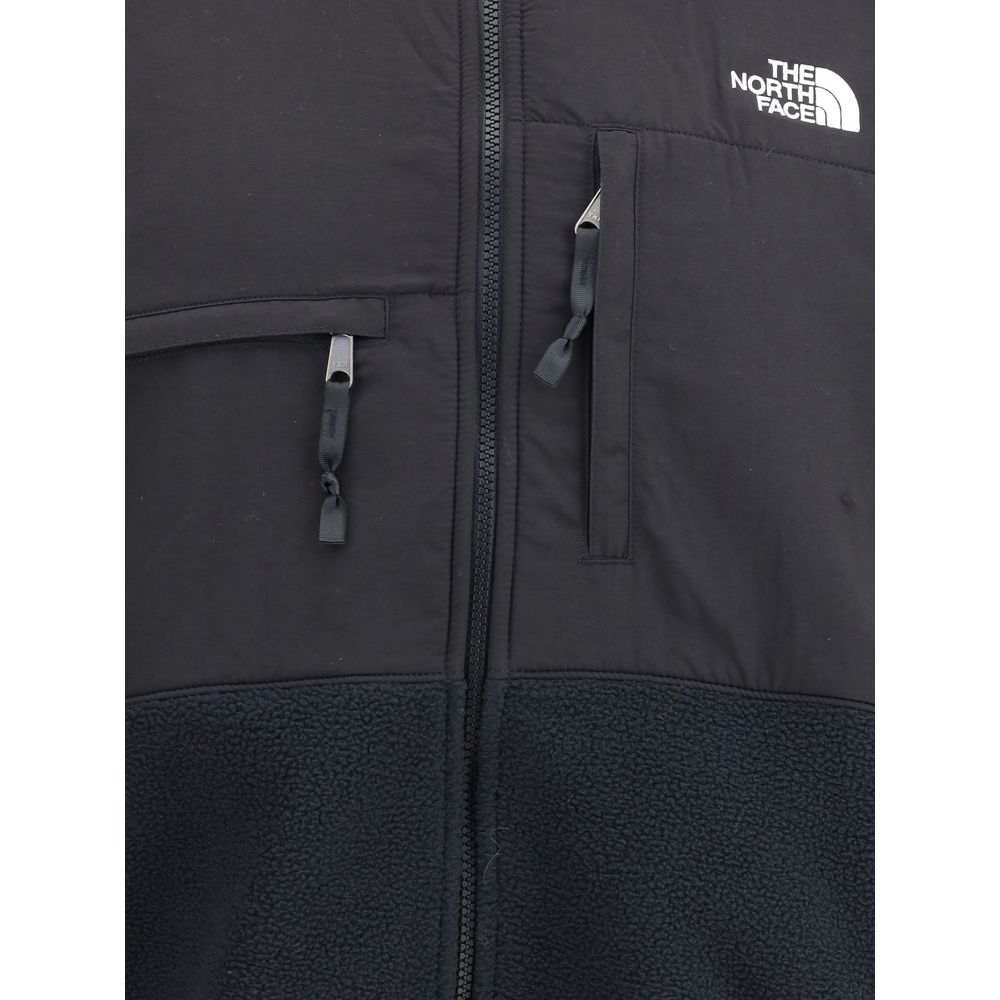 Black Polyamide Full-Length Jacket