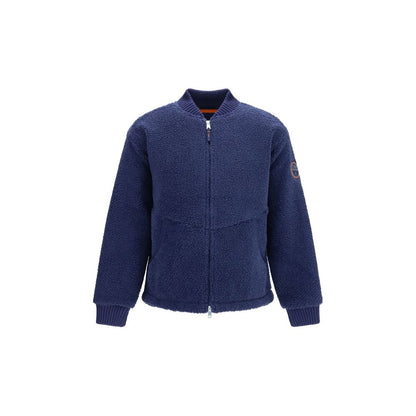 Blue Recycled Polyester Sweatshirt
