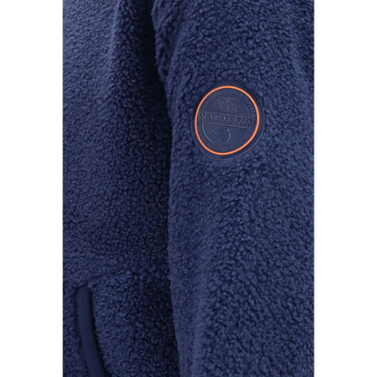 Blue Recycled Polyester Sweatshirt