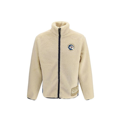 White Polyester Sweatshirt