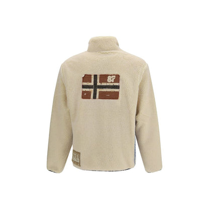 White Polyester Sweatshirt
