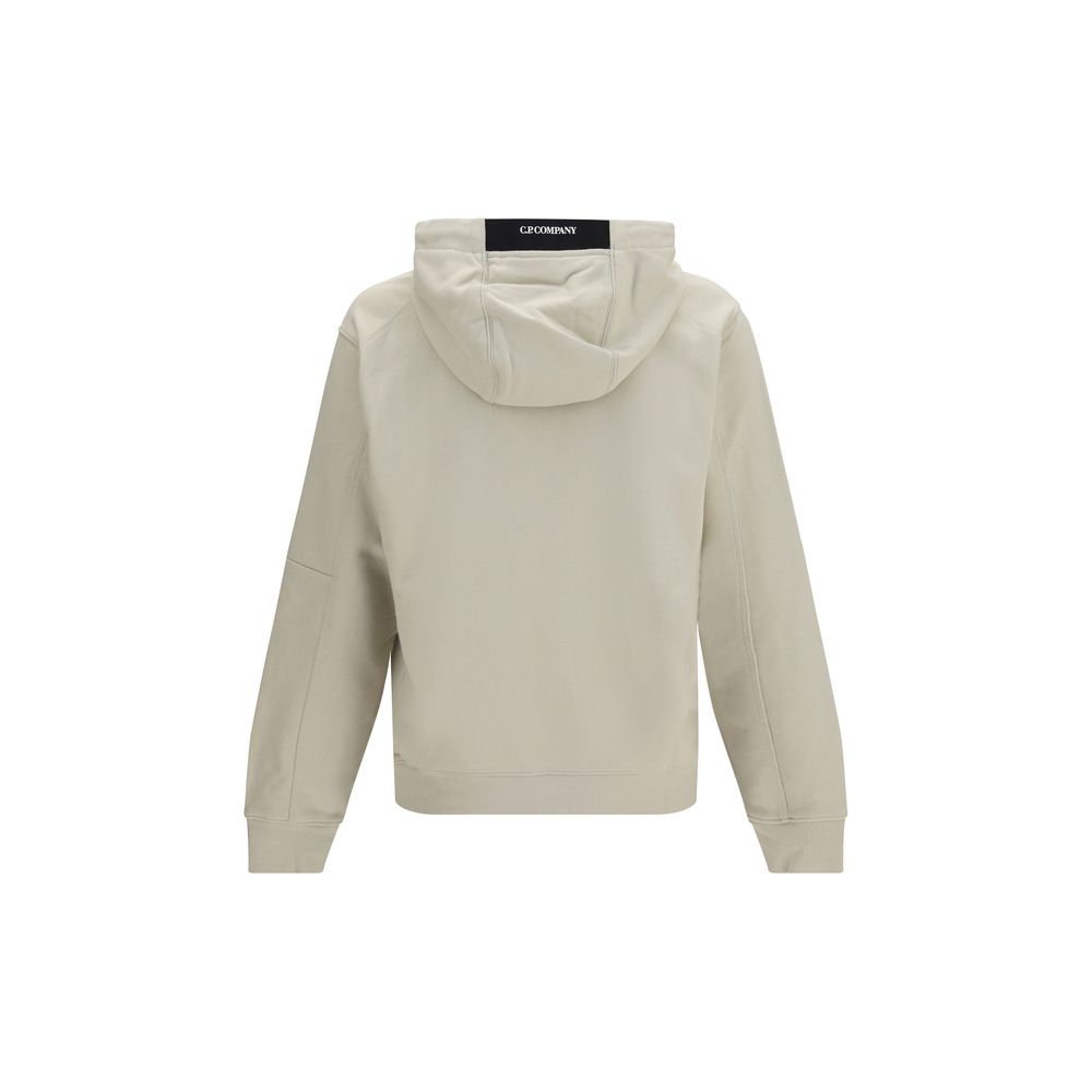 Beige Cotton Sweatshirt