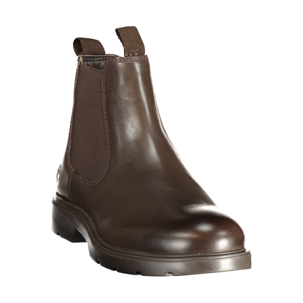Brown Leather Men's Boot