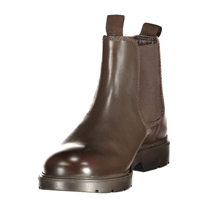 Brown Leather Men's Boot