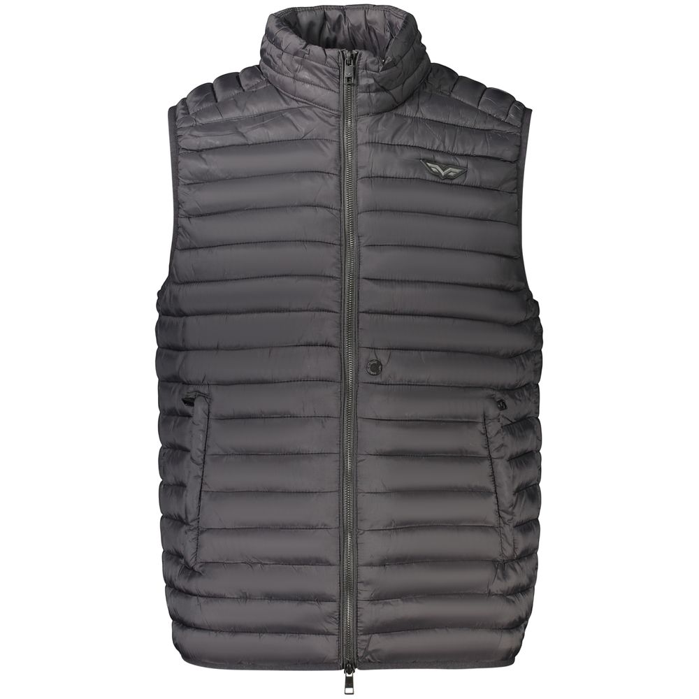 Black Polyamide Men's Jacket