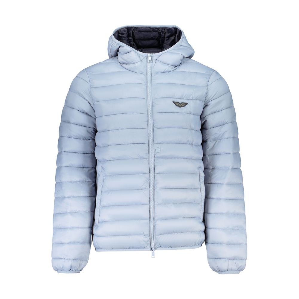 Azzurro Polyamide Men's Jacket