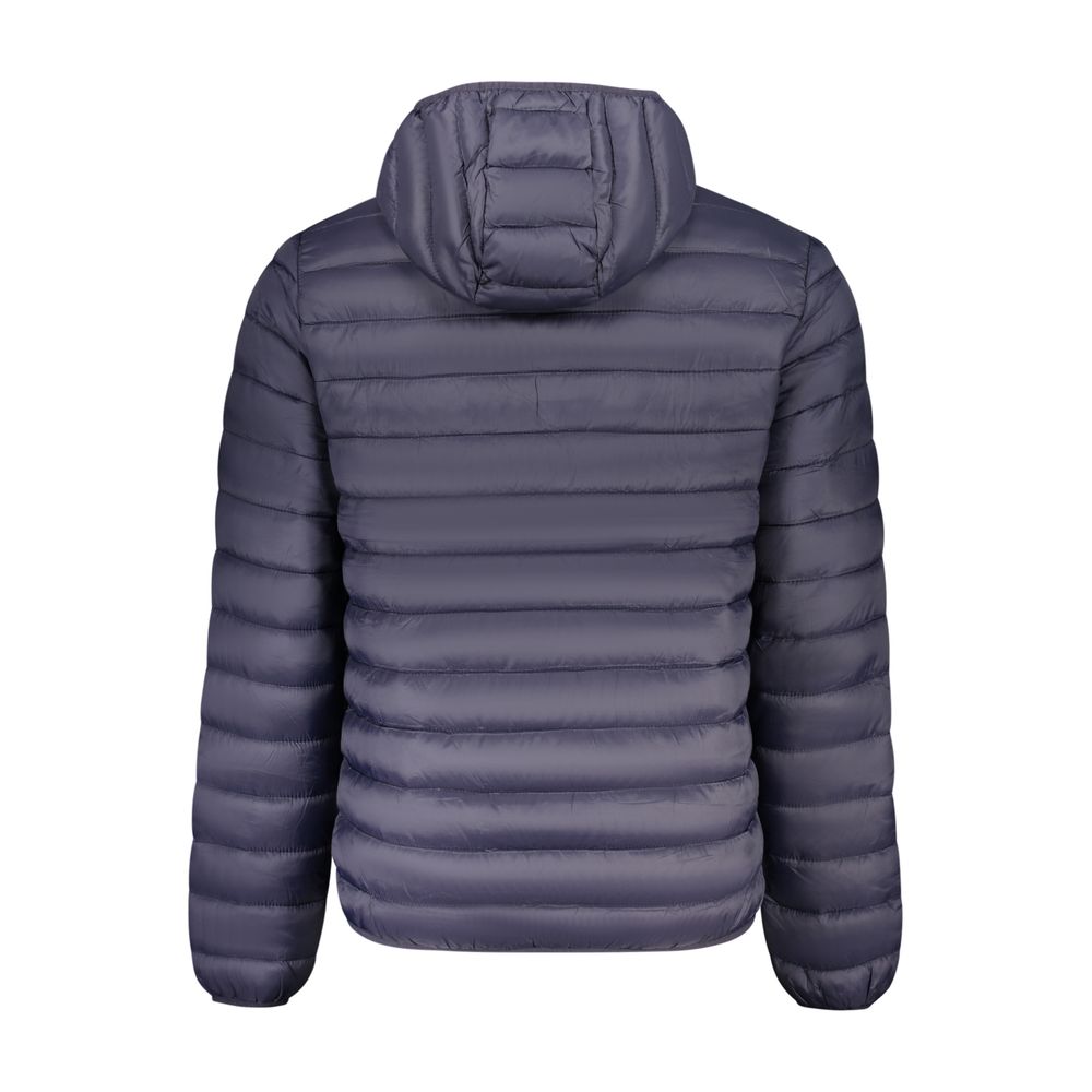Blue Polyamide Men's Jacket