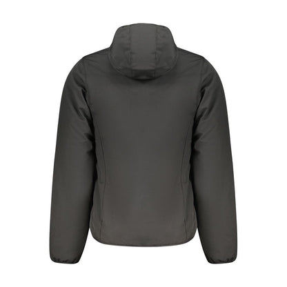 Black Polyester Men's Jacket