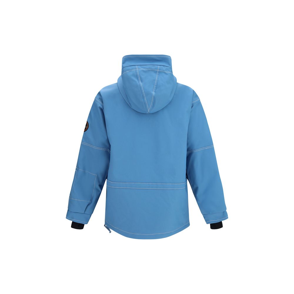 Blue Polyamide Shell Jacket