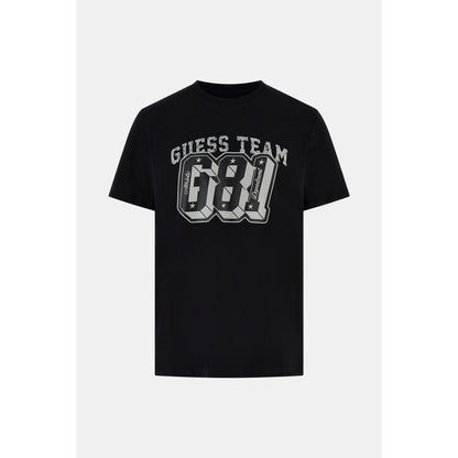 Black Cotton T-Shirt