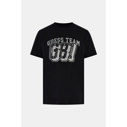 Black Cotton T-Shirt