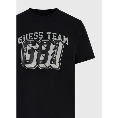 Black Cotton T-Shirt