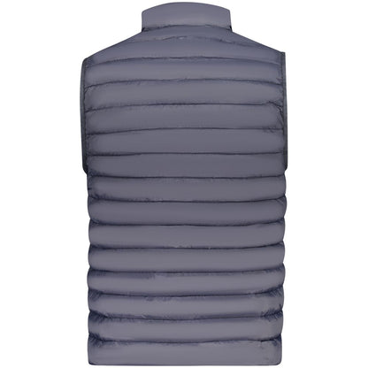 Blue Polyamide Men's Jacket