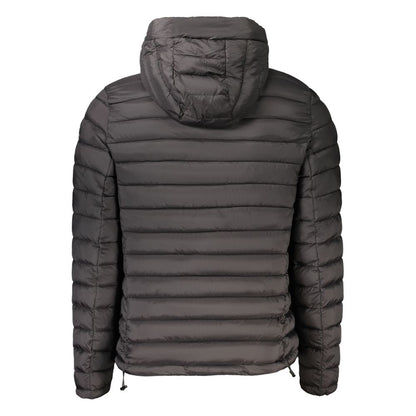 Black Polyamide Men's Jacket