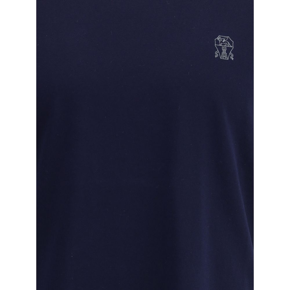 Blue Cotton T-Shirt