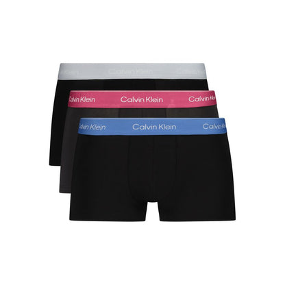 Black Cotton Men's Boxer