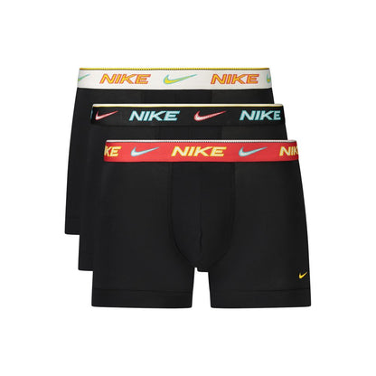 Black Cotton Men's Boxer