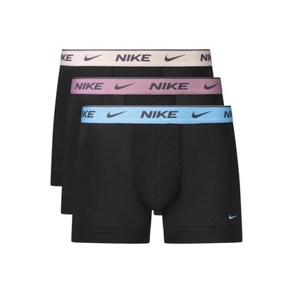 Black Cotton Men's Boxer