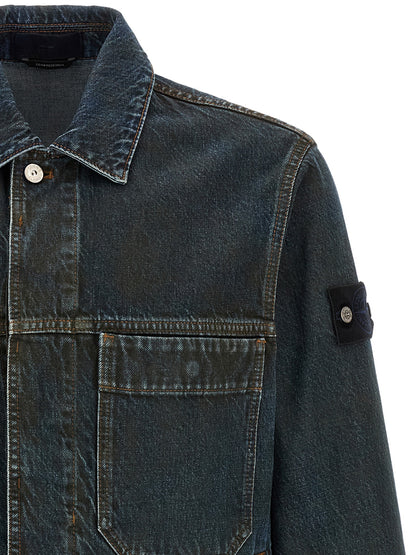 Blue Cotton Denim Jacket