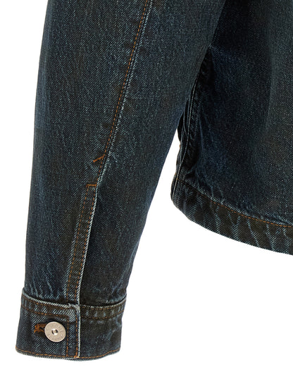 Blue Cotton Denim Jacket