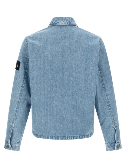 Blue Cotton Denim Jacket