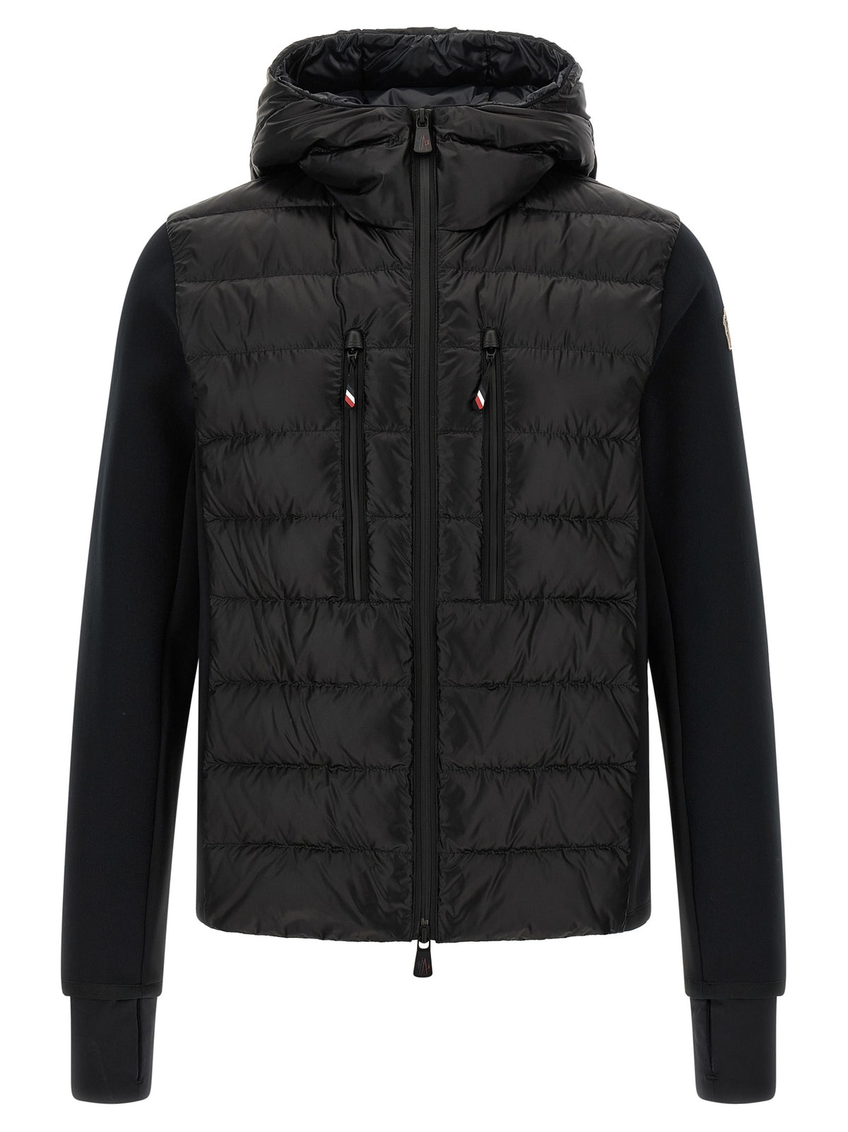 Black Polyamide Sweatshirt