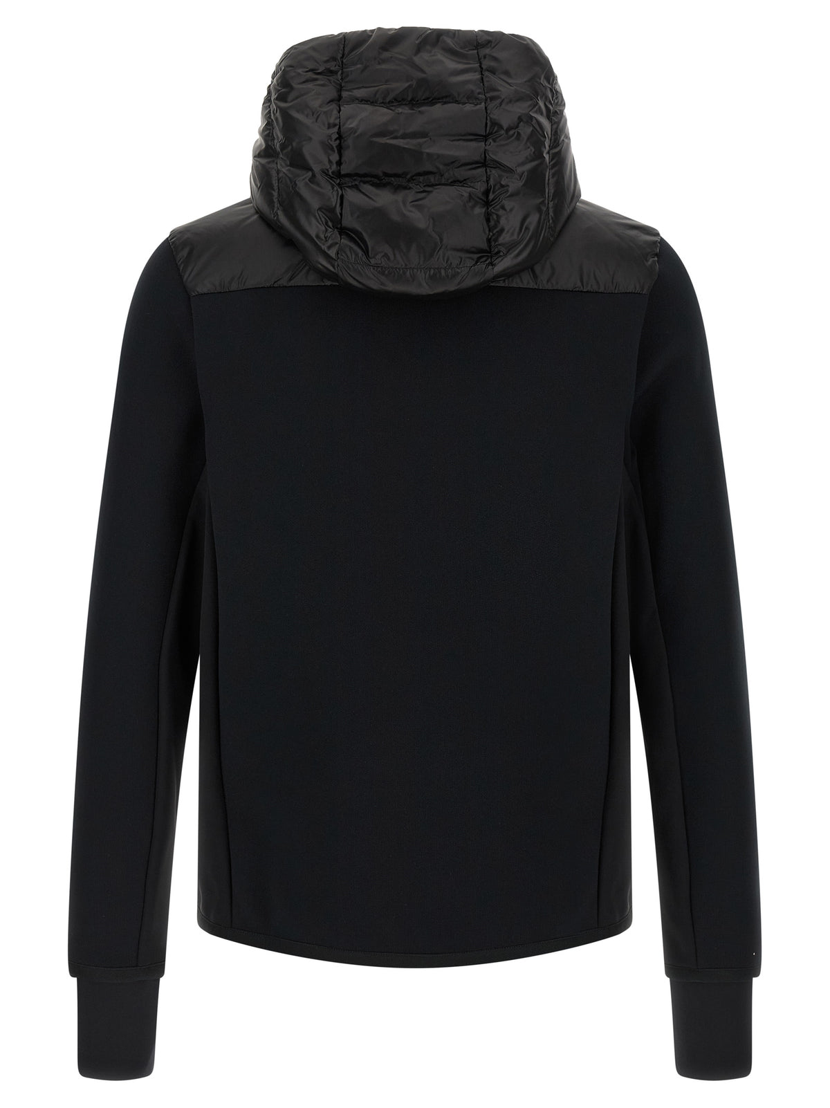 Black Polyamide Sweatshirt