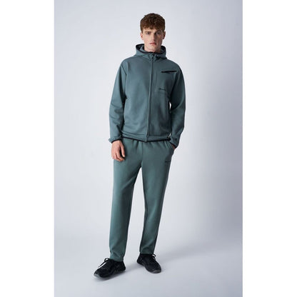 Green Polyester Sweatshirt