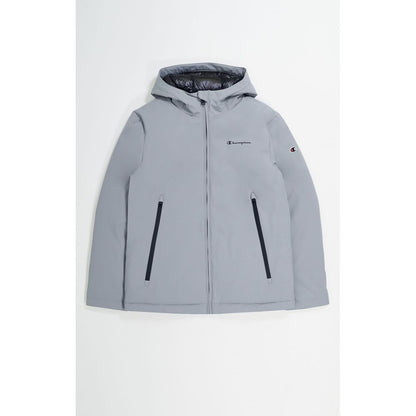 Gray Polyamide Parka