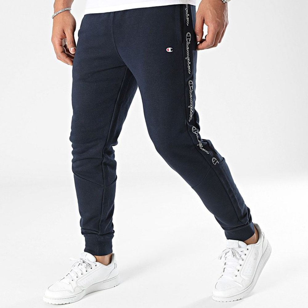 Blue Cotton Joggers (Workout Pants)