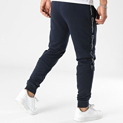 Blue Cotton Joggers (Workout Pants)