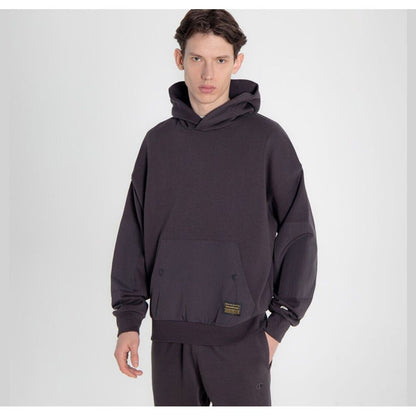 Black Cotton Sweatshirt