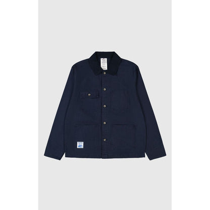 Navy Blue Cotton Bomber