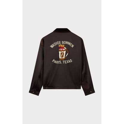 Beige Polyester Bomber