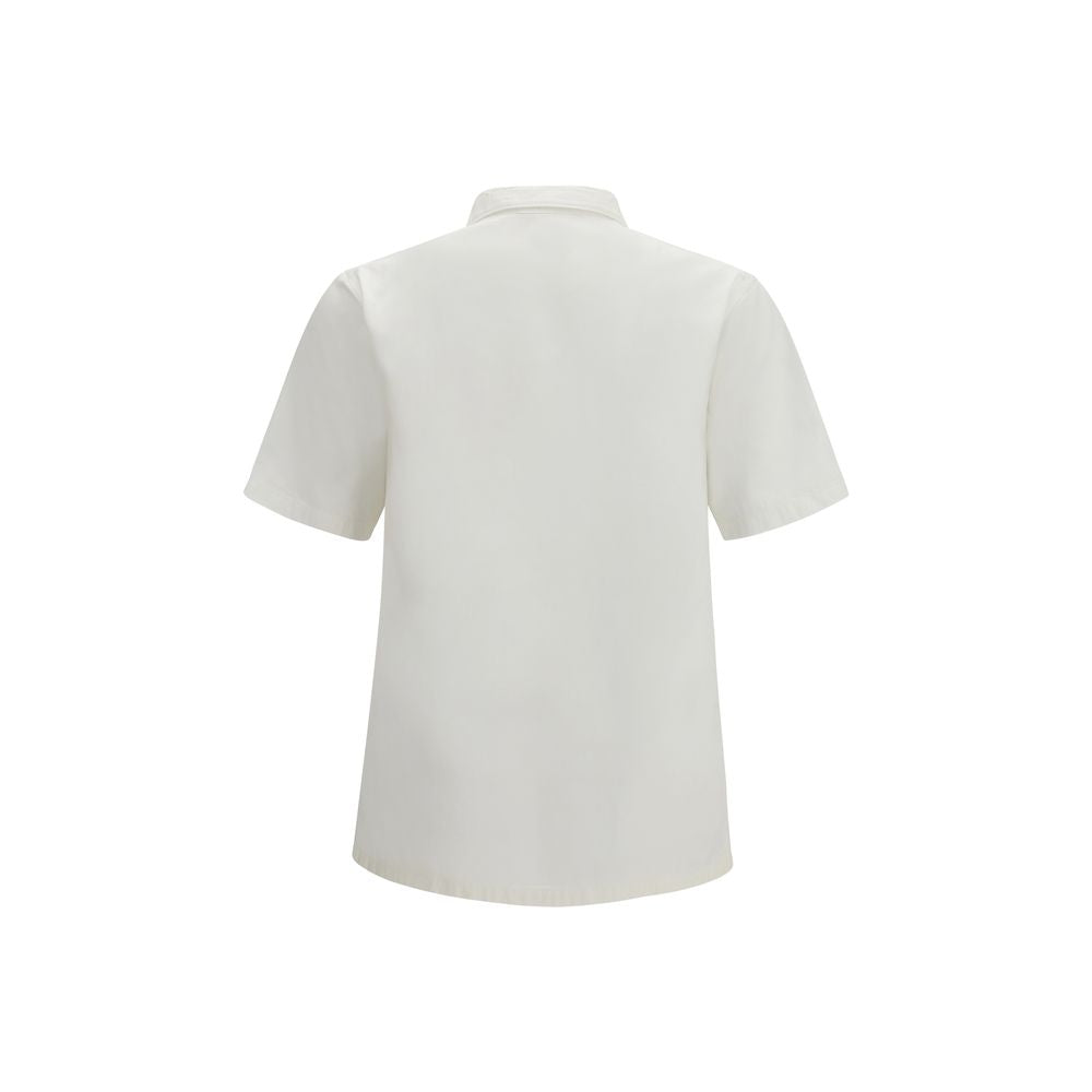 White Cotton Dress Shirt