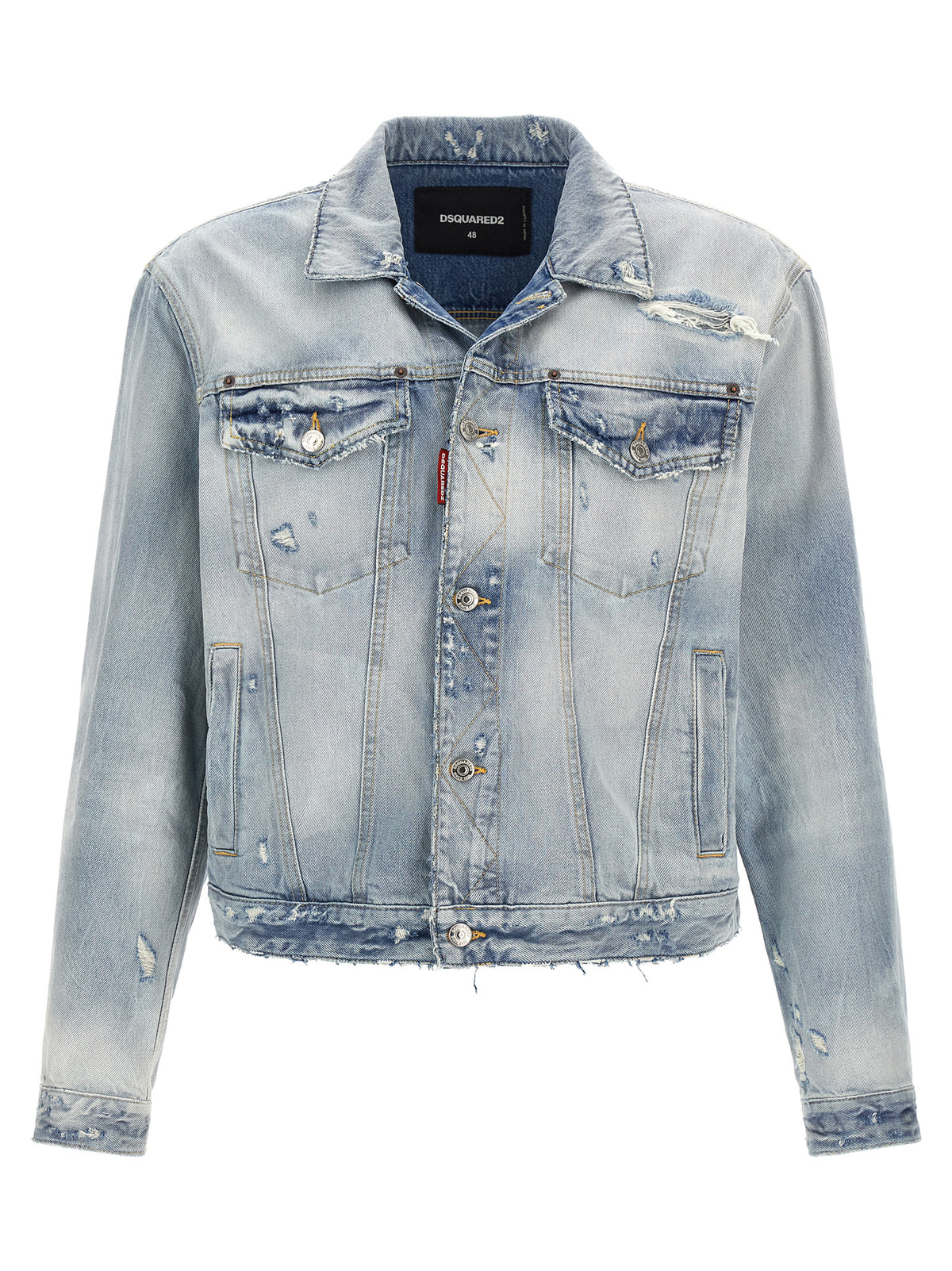 Blue Cotton Denim Jacket