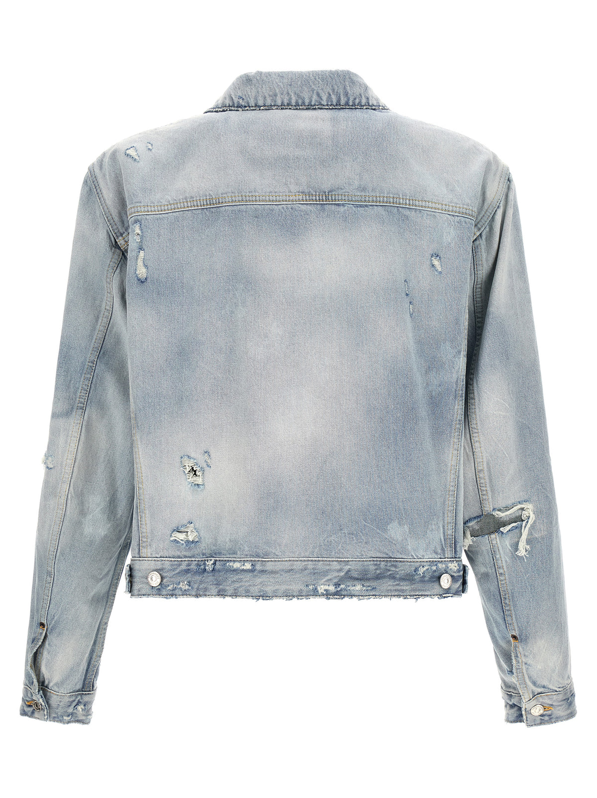 Blue Cotton Denim Jacket
