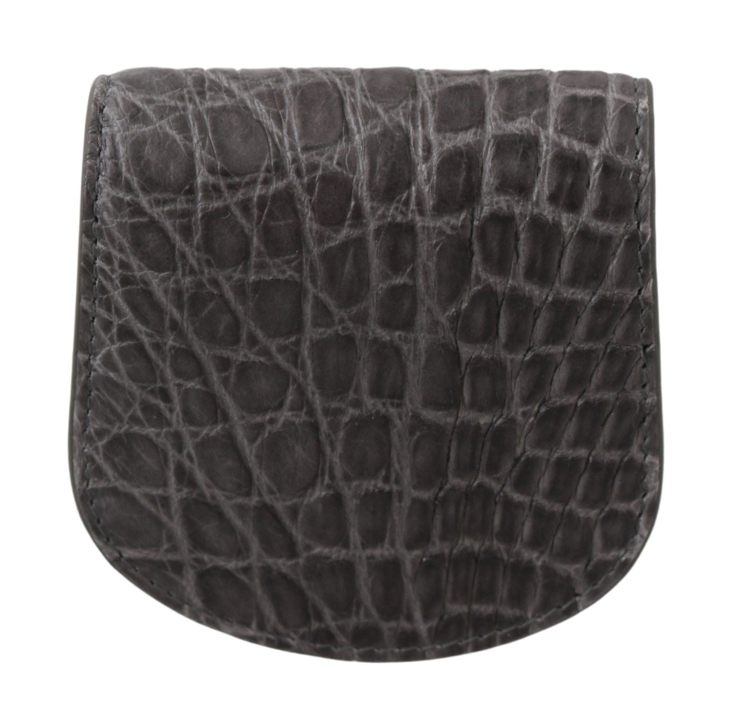 Gray Exotic Skin Condom Case Holder Pocket Wallet Dolce & Gabbana