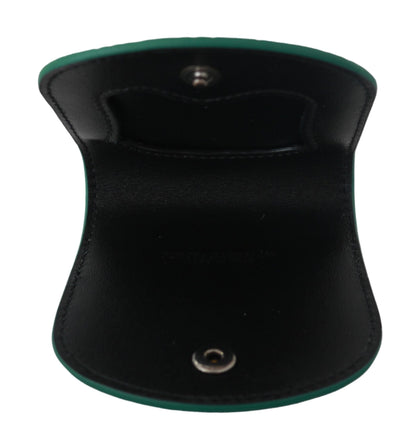 Green Exotic Skins Condom Case Holder Wallet Dolce & Gabbana