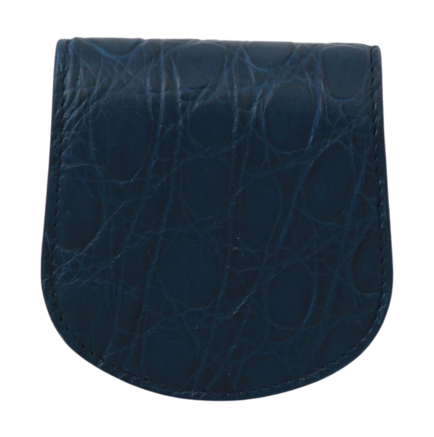 Blue Leather Holder Pocket Condom Case Dolce & Gabbana