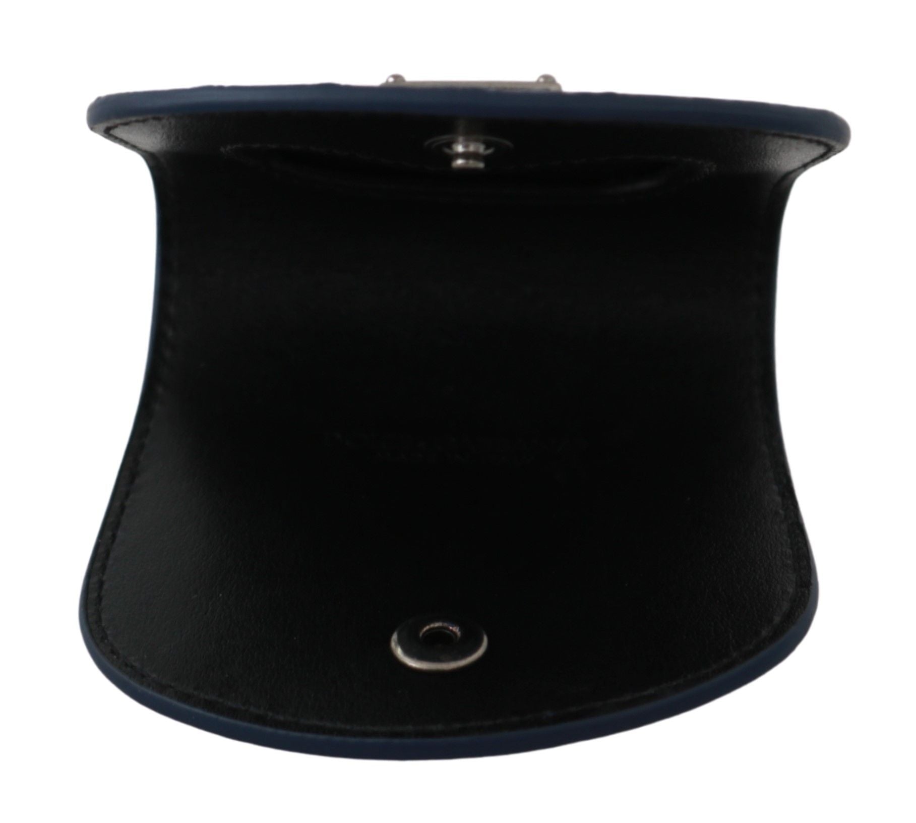 Blue Holder Pocket Wallet Blue Exotic Skin Condom Case Dolce & Gabbana