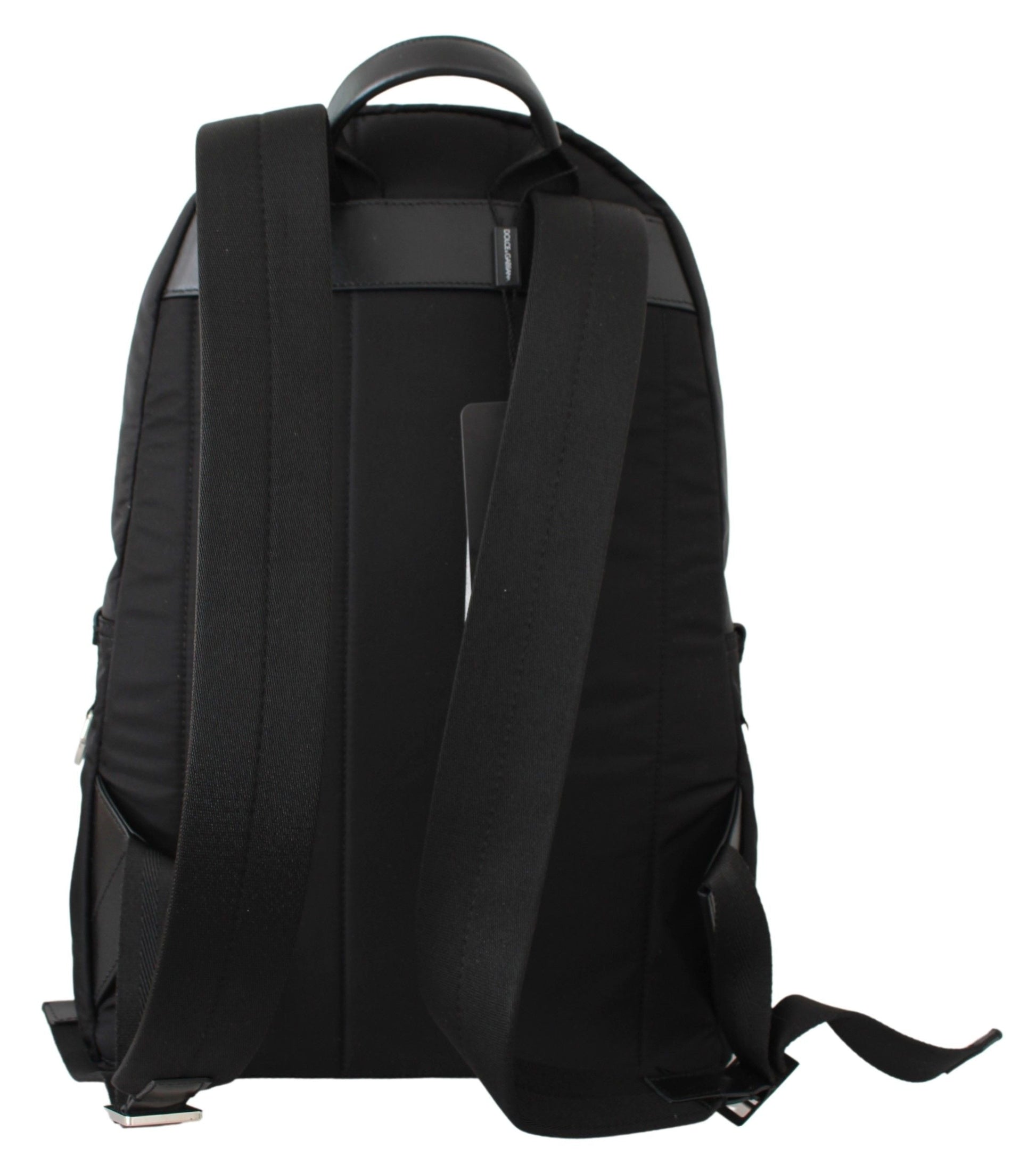 Black Golden Pig of the Year School Backpack Dolce & Gabbana