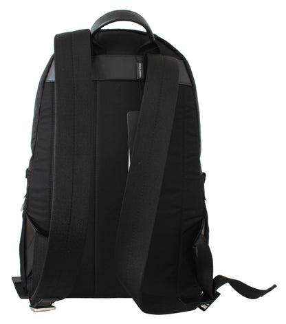 Black Golden Pig of the Year School Backpack Dolce & Gabbana